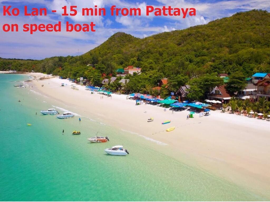 Двух-Комнатная Квартира В Кондоминимуме "Tropikal Garden" Pattaya ภายนอก รูปภาพ